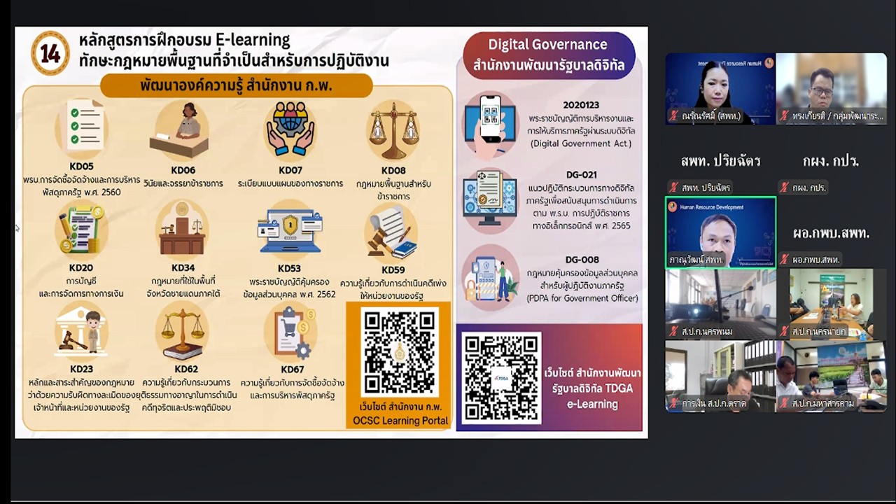 title - เข้าร่วมประชุม โครงการ “การจัดทำแผนพัฒนารายบุคคล (Individual Development Plan : IDP)” ประจำปีงบประมาณ พ.ศ.2569 ผ่านสื่ออิเล็กทรอนิกส์ (ประชุมผ่านระบบออนไลน์ Zoom Meeting) ของสำนักงานการปฏิรูปที่ดินเพื่อเกษตรกรรม (ส.ป.ก.)